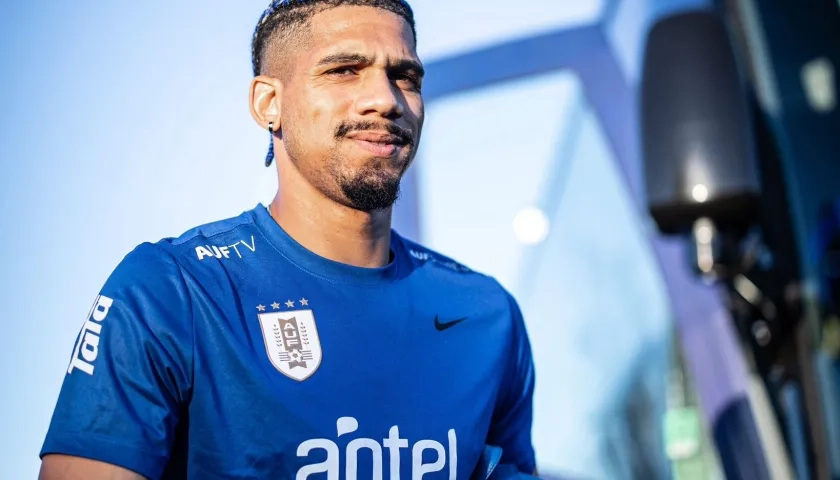 Ronald Araújo, defensa de la selección uruguaya. 