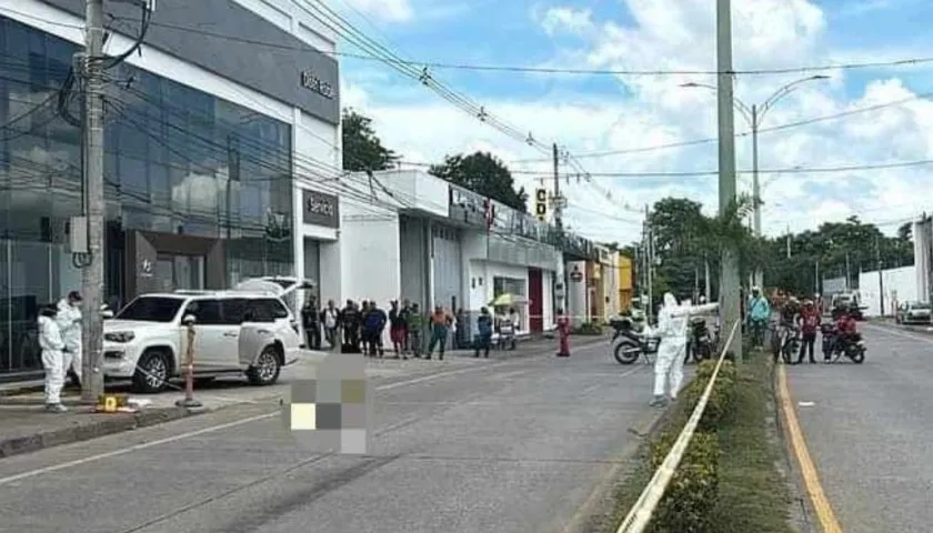 Ocurrió en la intersección de la calle 45 con carrera 2A, en Montería. 