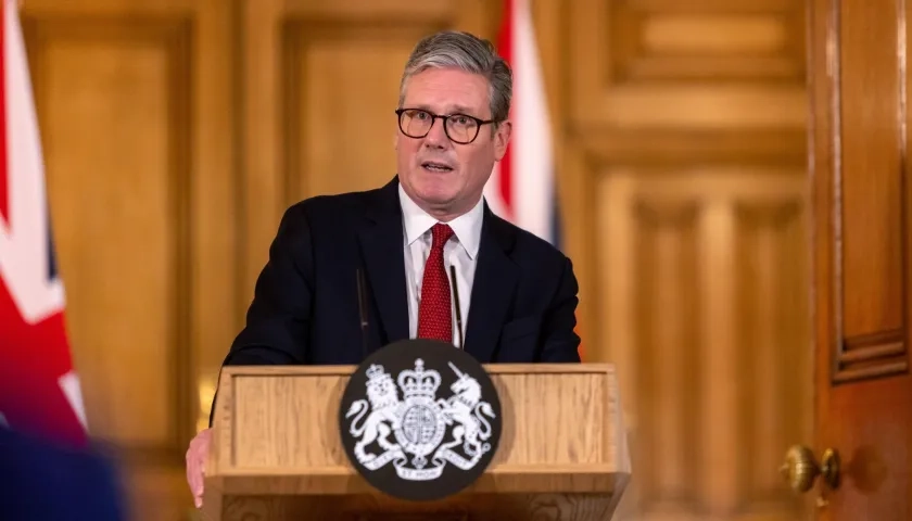 Primer ministro británico, Keir Starmer.