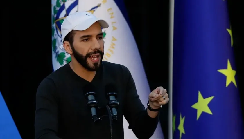 El presidente Nayib Bukele.