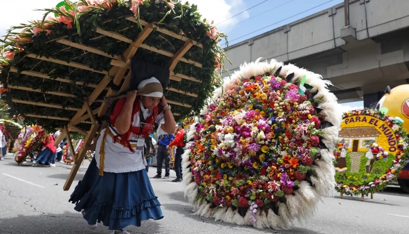 Desfile de Silleteros de la Feria de las Flores.