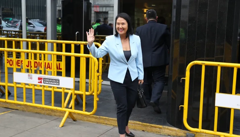 Keiko Fujimori.