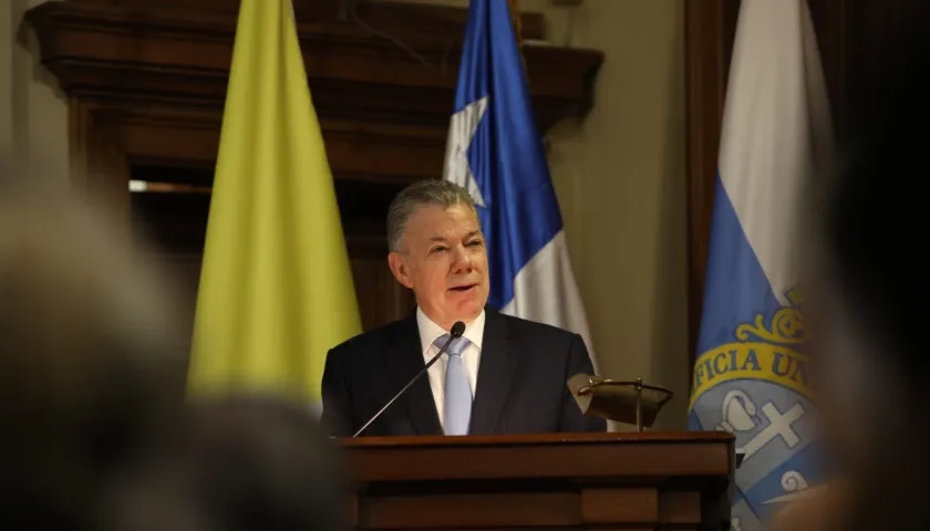 Juan Manuel Santos, Presidente de Colombia entre 2010 y 2018.