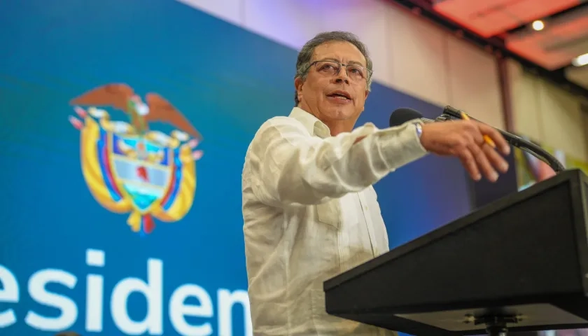 Gustavo Petro, Presidente de Colombia.