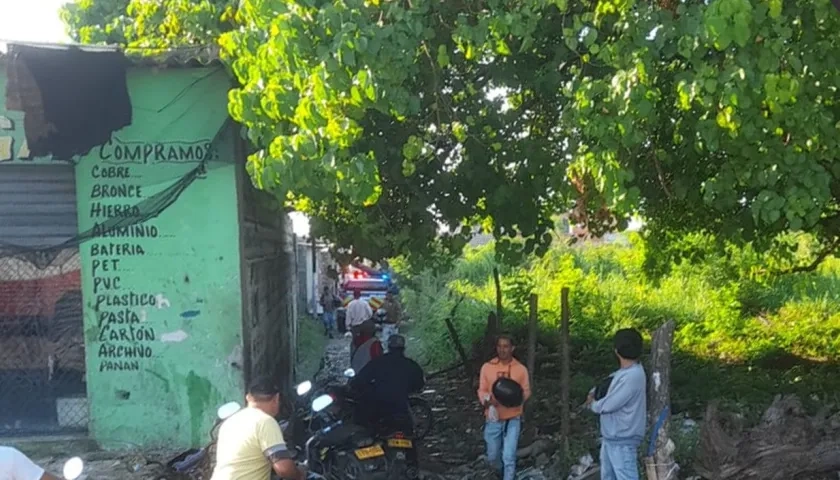 Imagen de referencia donde encontraron cuerpo de joven sin vida en Soledad 