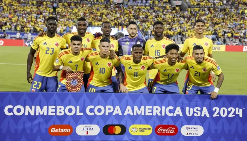 Selección Colombia, subcampeona de la Copa América y tercera en la Eliminatoria. 