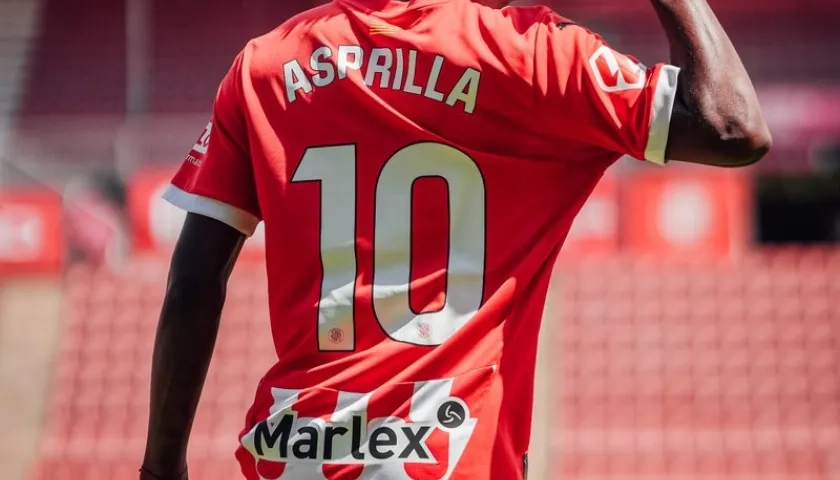 Yáser Asprilla firmó contrato hasta 2020 con el Girona.