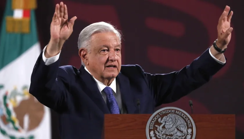 Presidente de México, Andrés Manuel López Obrador. 