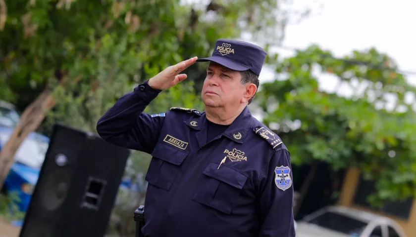 Director general de la Policía Nacional Civil de El Salvador (PNC), Mauricio Arriaza Chicas.