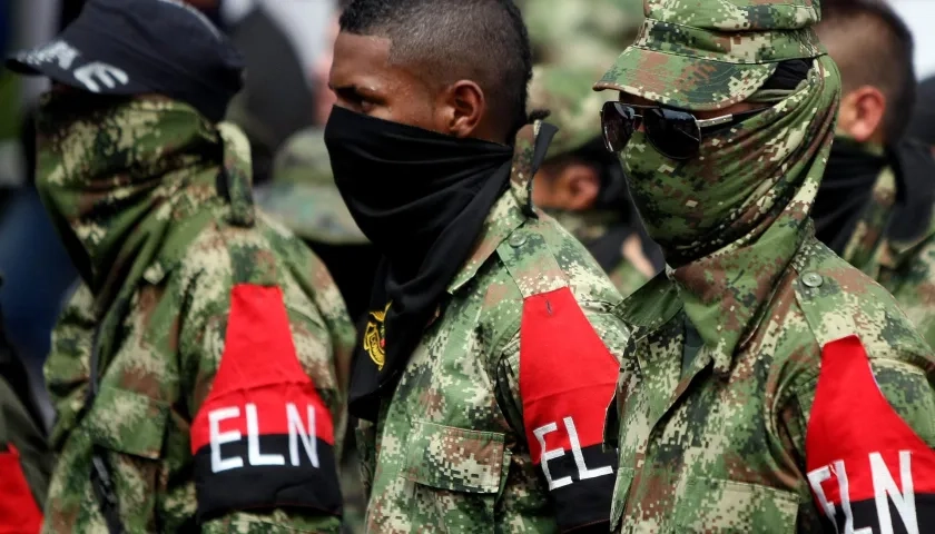 Guerrilleros del ELN. 