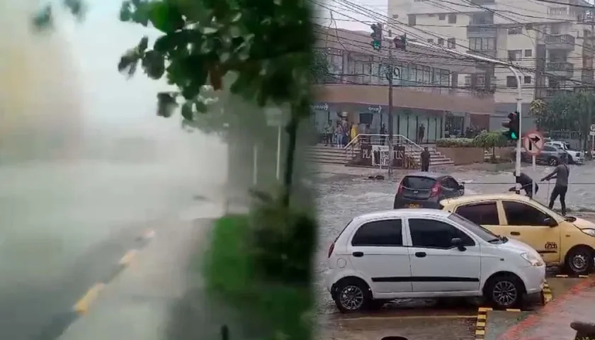 Emergencias en varios puntos de Barranquilla. 