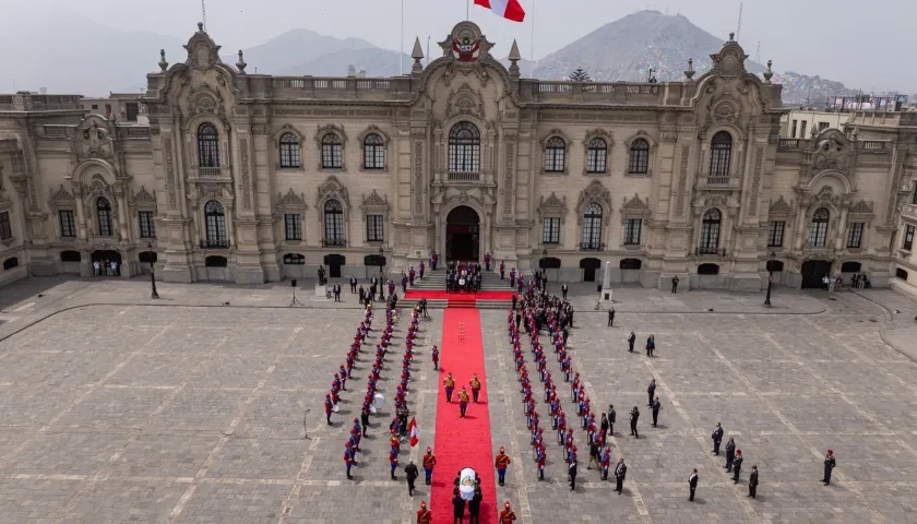 Funeral del expresidente peruano Alberto Fujimori.