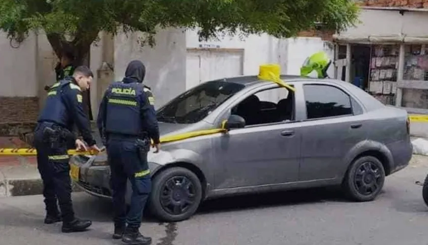 Vehículo que conducía el guardián