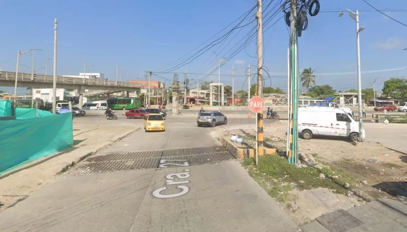 Barrio Los Olivos en el suroccidente de Barranquilla. 