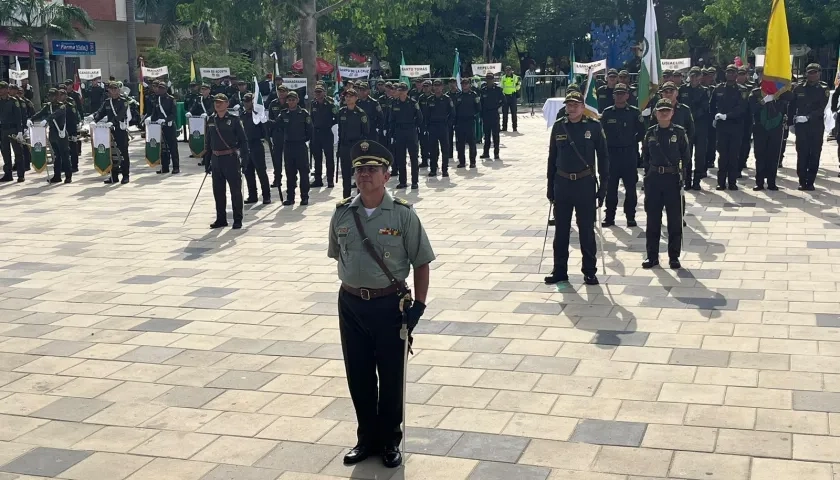 Imagen de la Policía del Atlántico.