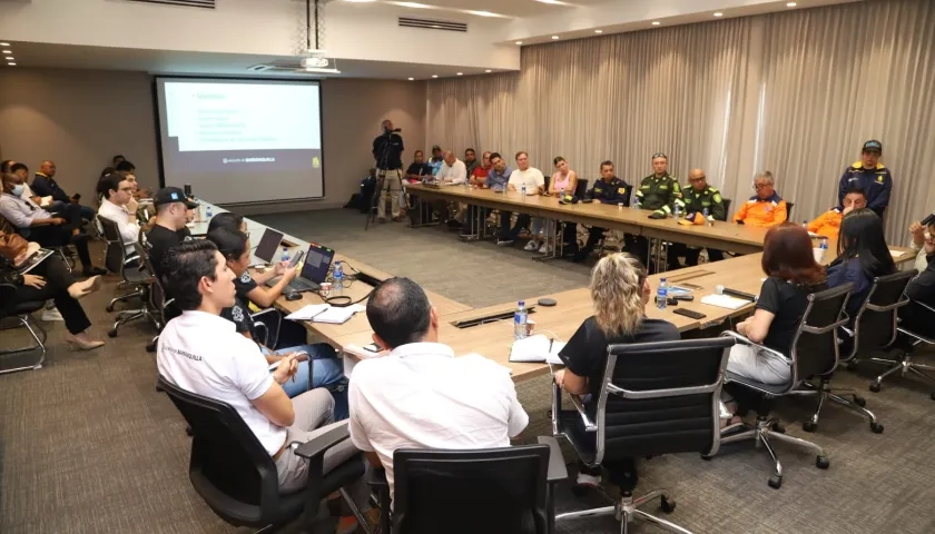 Reunión ante la prevención por la temporada de lluvias.