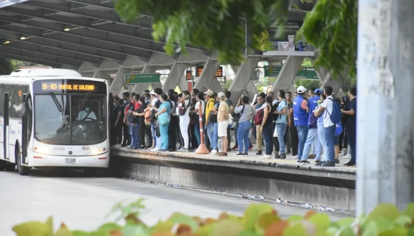 Transmetro, como transporte masivo de Barranquilla, no se salva de esta modalidad de robo a nivel mundial. 