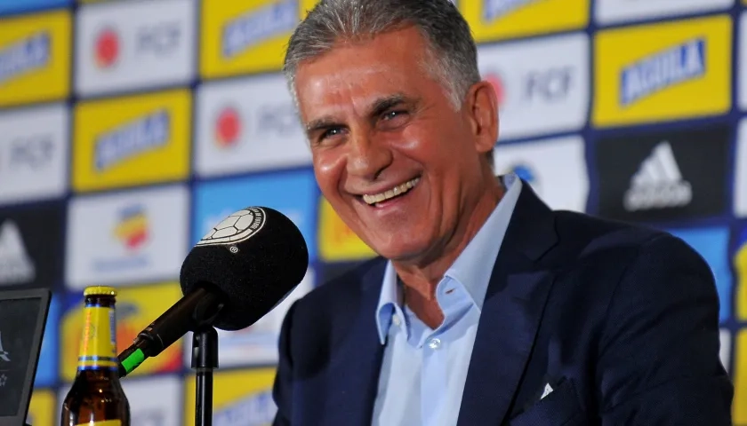 El portugués Carlos Queiroz, extécnico de la Selección Colombia. 