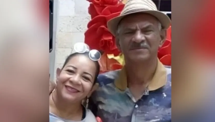 Filomena Vanegas y Justino Palacios.