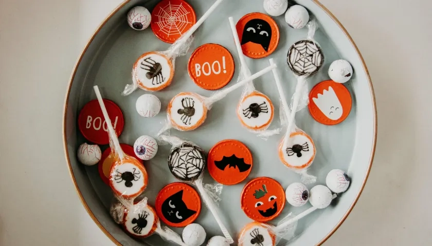 Dulces de Halloween.