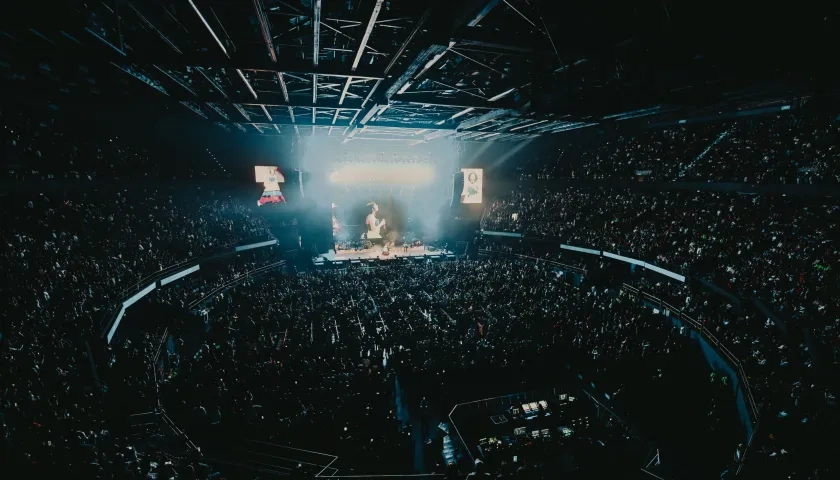 Concierto de la familia Aguilar en el Movistar Arena. 