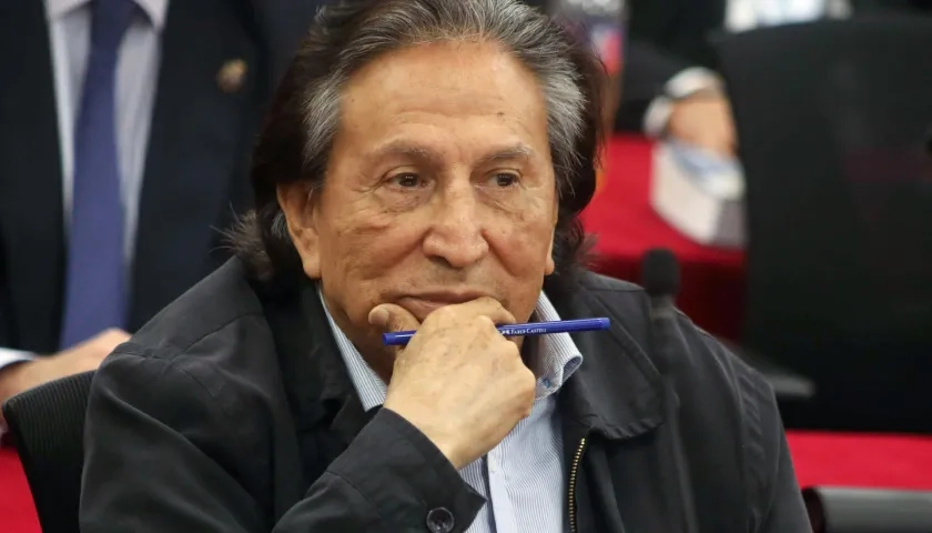 Alejandro Toledo, expresidente de Perú. 