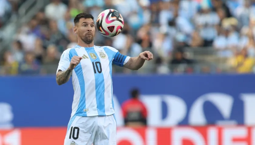 Lionel Messi no estaba con Argentina desde la Copa América.