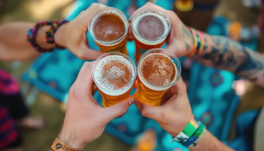 Siete cervecerías al servicio del público. 