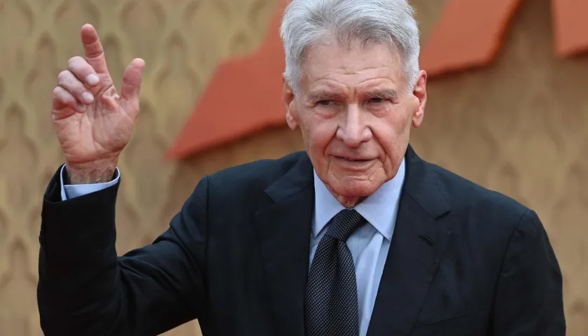 El actor Harrison Ford. 