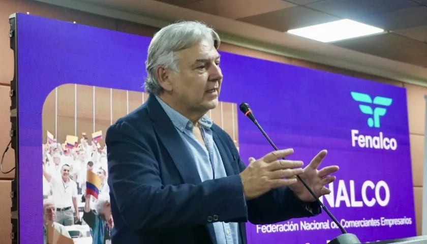 Presidente de Fenalco, Jaime Alberto Cabal.