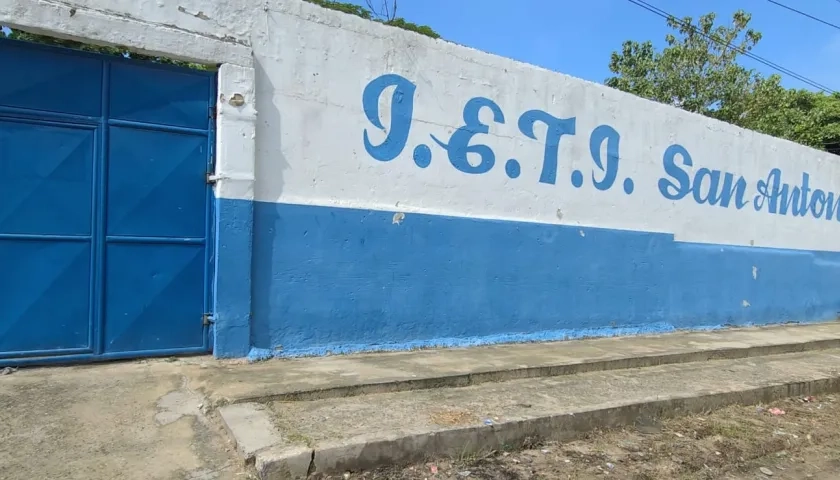 El colegio San Antonio de Padua.