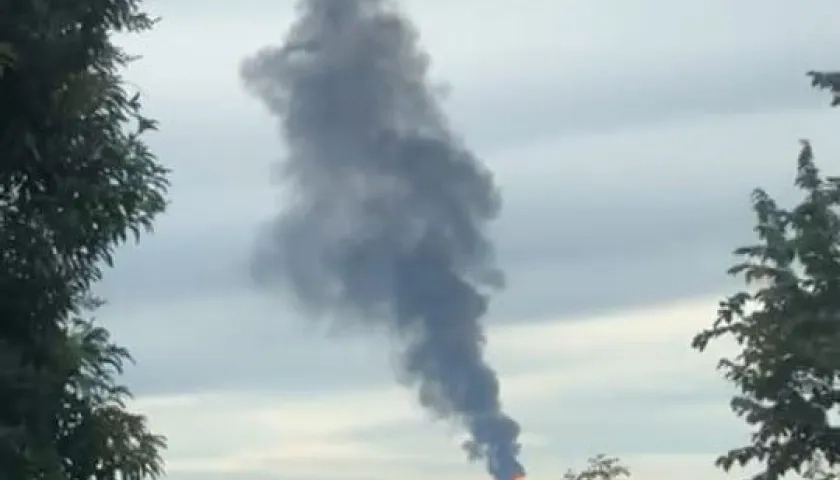 Erupción del volcán San José Mulatos.