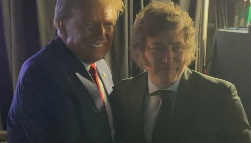 Donald Trump y Javier Milei.