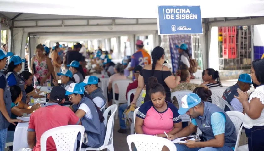 Jornada descentralizada en Soledad. 