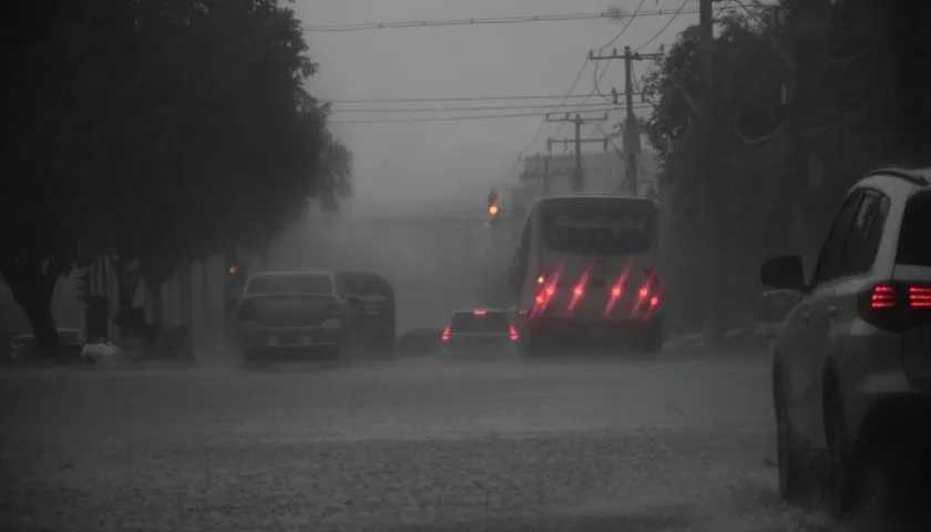 Seguirán lluvias intermitentes.