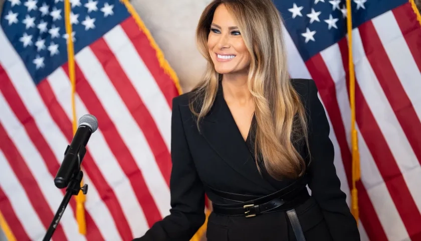 Melania Trump. 