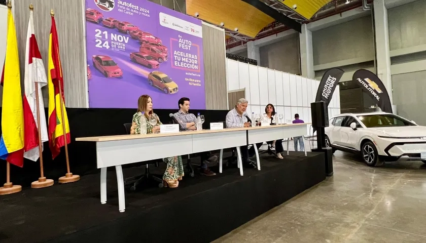 Rueda de prensa Autofest 2024. 