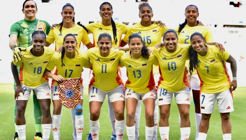 Selección Colombia de fútbol femenino de mayores.