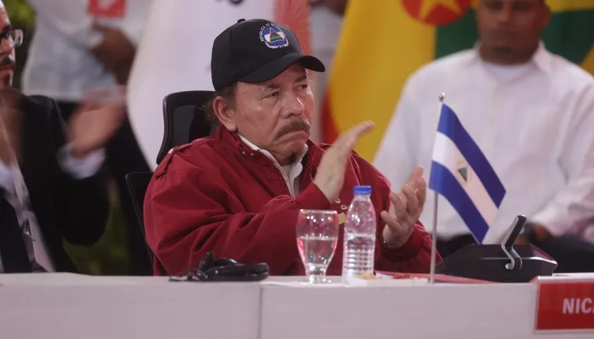 Presidente de Nicaragua, Daniel Ortega. 