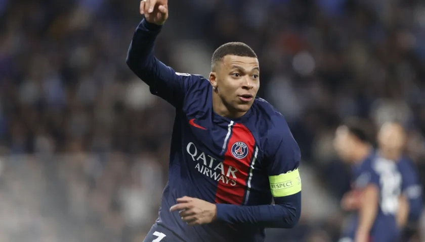 Kylian Mbappé jugó siete temporadas con el París Saint Germain.