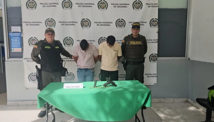 Capturas en el barrio La Concepción.