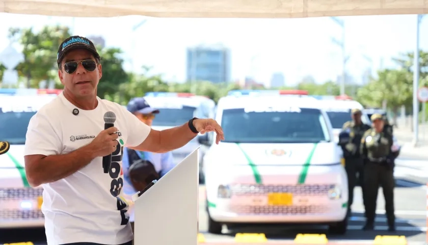 El Alcalde de Barranquilla, Alex Char.