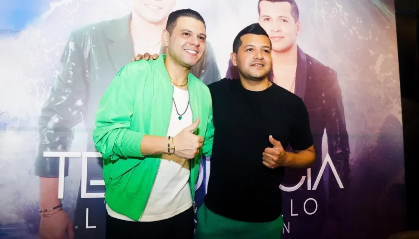 Luifer Cuello y Manuel Julián.