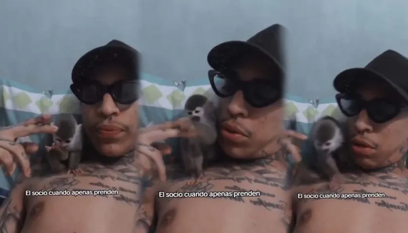 Imagen del video del artista. 