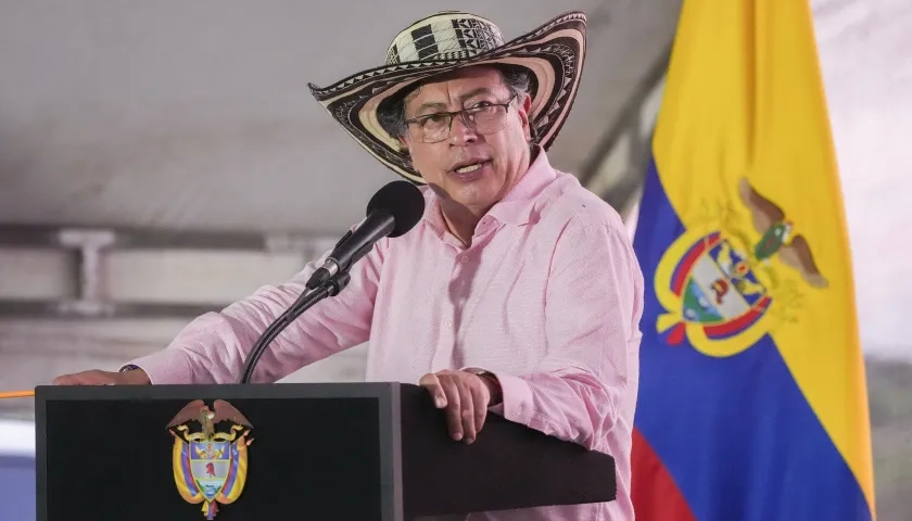 El Presidente de la República, Gustavo Petro.