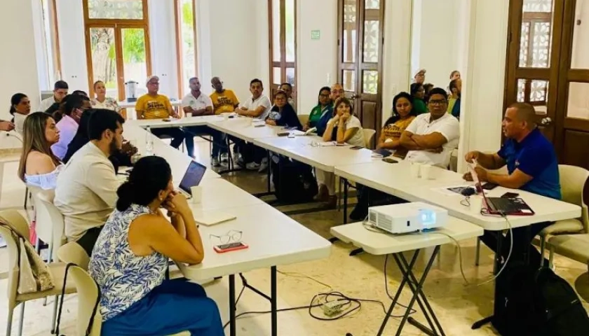 Reunión del Área Metropolitana y la Alcaldía de Cartagena