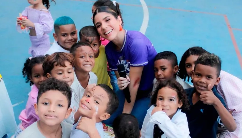 Los niños disfrutaron de un día lleno de alegría y música.