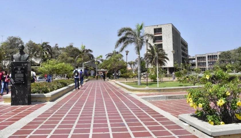 Instalaciones de la Universidad del Atlántico.