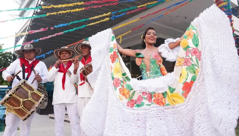 Reina del Carnaval de Usiacurí. 