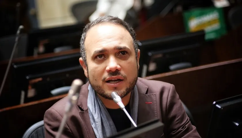 El senador Alfredo Deluque.